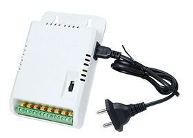 CP Plus CP-LPS-PD08-12D - 8 Output PoE+ Power Supply 12V DC Long Range