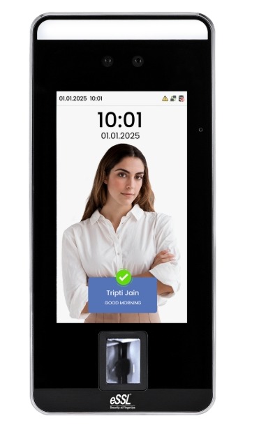 eSSL AiFace-Arion - AI Face Recognition & Fingerprint Combo Terminal