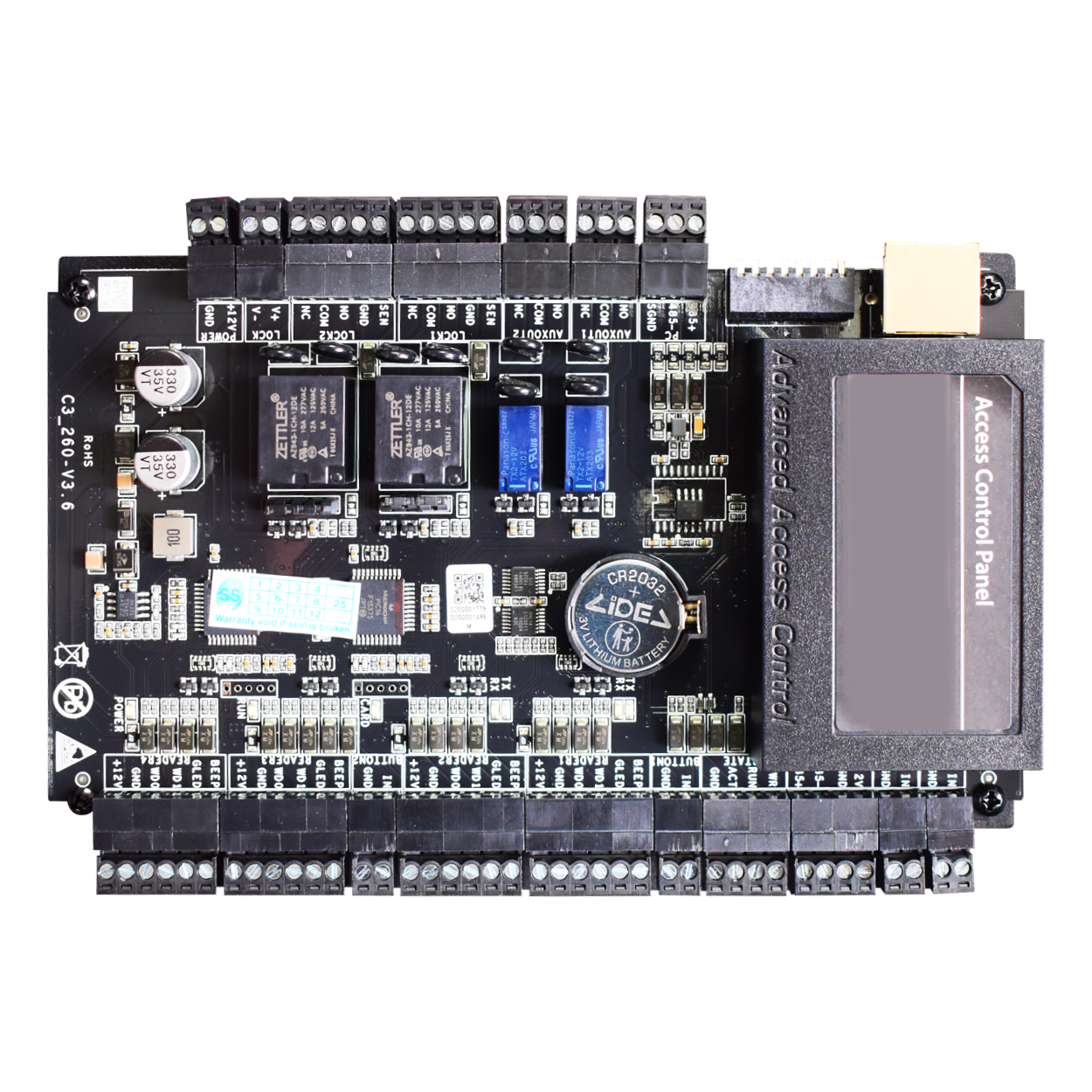 eSSL C3-200 Plus - 2-Door Access Control Panel (Plus Series)