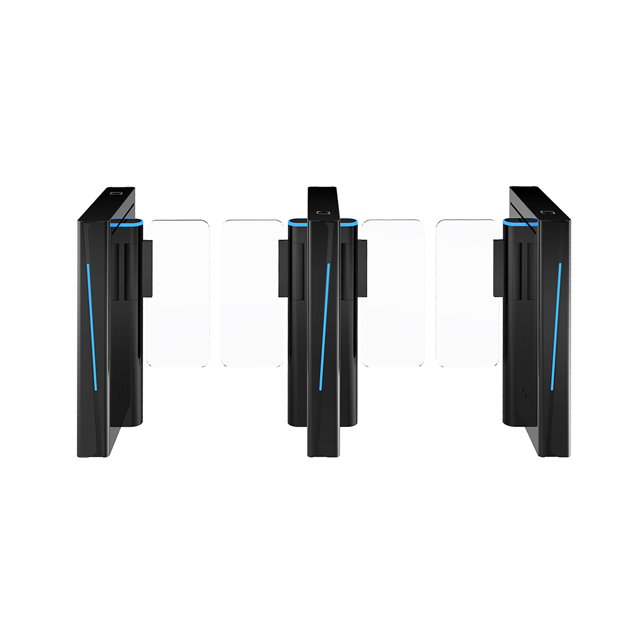 eSSL SB-ES-3218 - Glass Wing Speed Gate – Premium Look